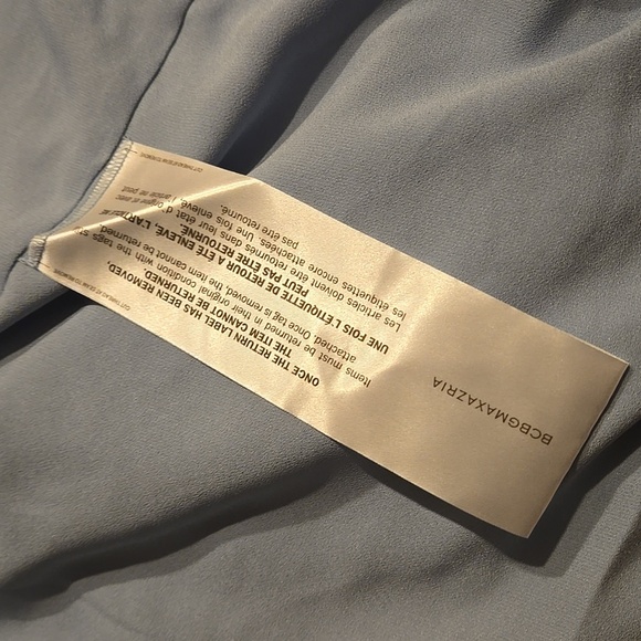 BCBG MAXAZRIAOne-Shoulder Cut-Out Bow Gown Size 8 - Picture 7 of 7